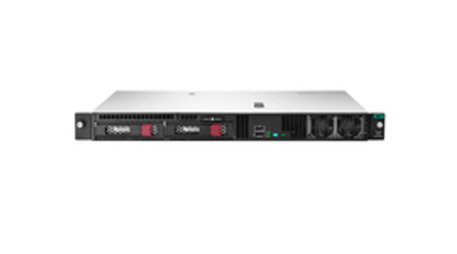 Image of HPE ProLiant DL20 Gen10 Plus - 2.8 GHz - E-2314 - 8 GB - DDR4-SDRAM - 290 W - Rack (1U)