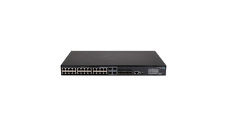 Image of HPE FlexNetwork 5140 24G PoE+ 4SFP+ EI - Managed - L3 - Gigabit Ethernet (10/100/1000) - Power over Ethernet (PoE) - Rack mounting - 1U