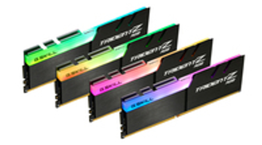 Image of G,Skill Trident Z RGB F4-4000C18Q-128GTZR - 128 GB - 4 x 32 GB - DDR4 - 4000 MHz F4-4000C18Q-128GTZR